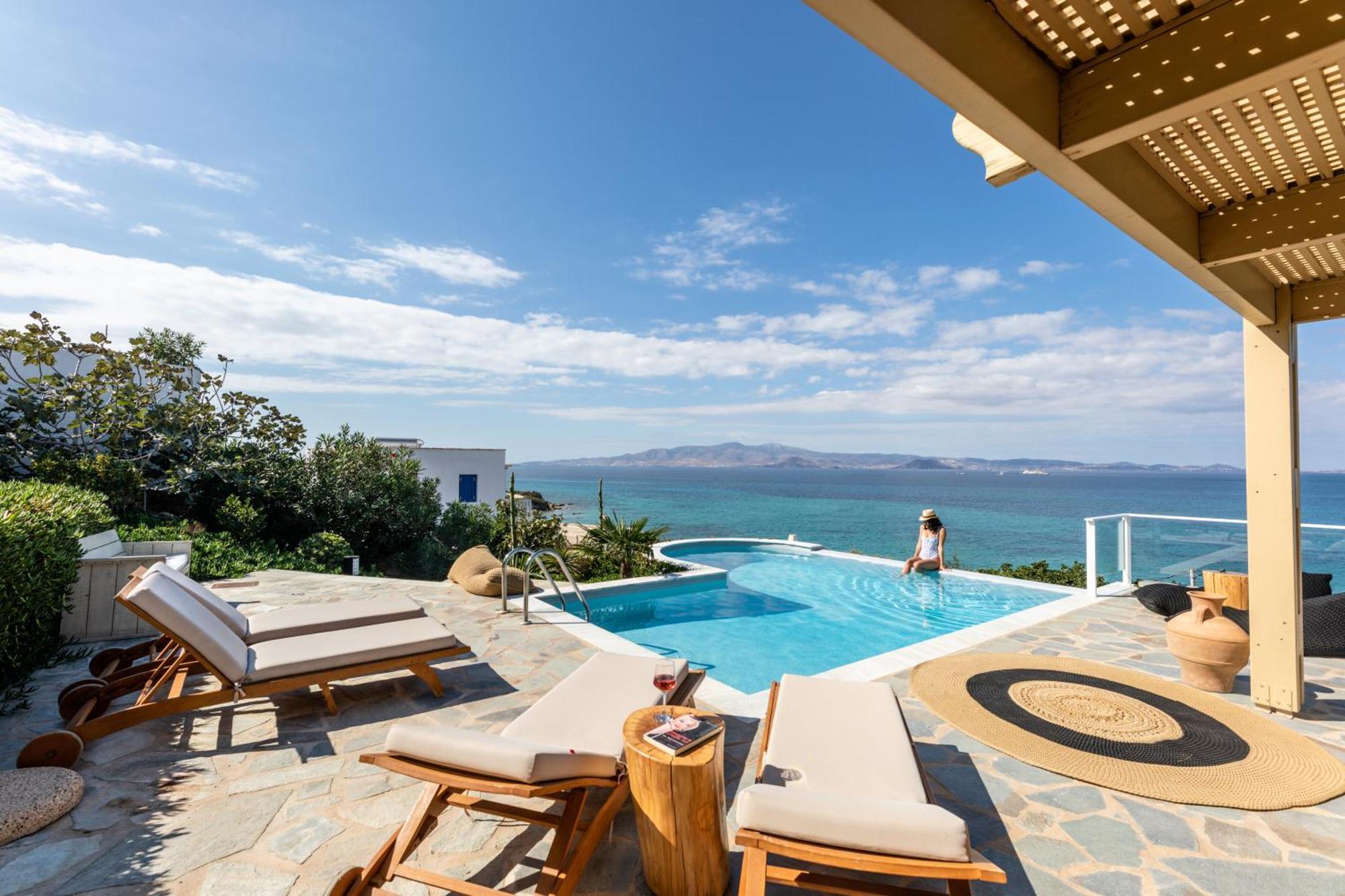 Villa Paradise In Naxos Pláka Cameră foto