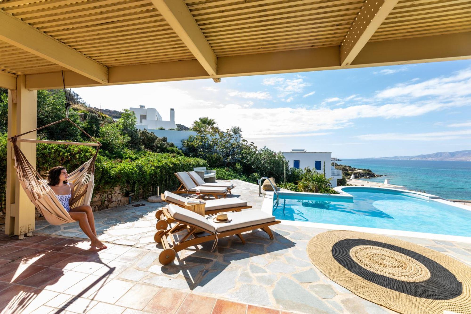 Villa Paradise In Naxos Pláka Cameră foto